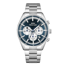 Load image into Gallery viewer, Slazenger Classic Sport Multifunction Blue Dial Silver

