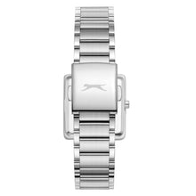 Load image into Gallery viewer, Slazenger Classic Square Blue Dial Silver Watch
