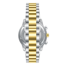 Load image into Gallery viewer, Slazenger Dual Time Multifunction Black Dial Two Tone Watch
