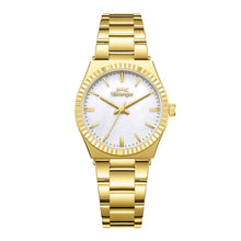 Load image into Gallery viewer, Slazenger Fashion White MOP Dial Gold Watch
