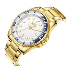 Load image into Gallery viewer, Slazenger Essential Three-hand White Dial Gold Watch
