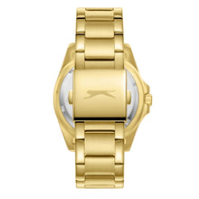 Load image into Gallery viewer, Slazenger Essential Three-hand White Dial Gold Watch
