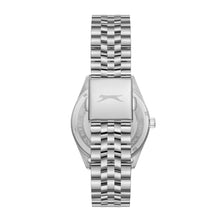Load image into Gallery viewer, Slazenger Heritage Day Date Window Dark Blue Dial Silver
