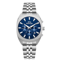 Load image into Gallery viewer, Slazenger Luminous Multifuntion Dark Blue Sunray Dial
