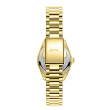 Load image into Gallery viewer, Slazenger Roman Numeral Silver Dial Gold Watch
