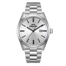 Load image into Gallery viewer, Slazenger Classic Date Window Silver Watch
