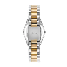 Load image into Gallery viewer, Slazenger Fashion Multifunction Green Dial Two Tone Watch
