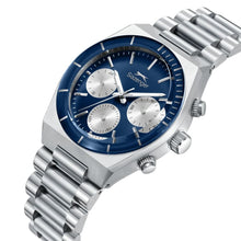 Load image into Gallery viewer, Slazenger Classic Chronograph Deep Blue Dial Silver Watch
