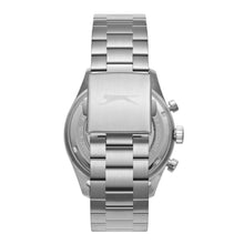 Load image into Gallery viewer, Slazenger Chronograph Black Dial Metallic Silver Watch
