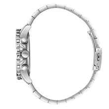 Load image into Gallery viewer, Slazenger Multifunction Blue Dial Silver Watch
