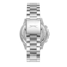 Load image into Gallery viewer, Slazenger Multifunction Green Dial Silver Watch
