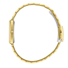 Load image into Gallery viewer, Slazenger Tank-Style Square-Case Gold Watch
