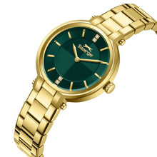 Load image into Gallery viewer, Slazenger Green Sunray Dial Gold Watch - SL.09.2593.3.170
