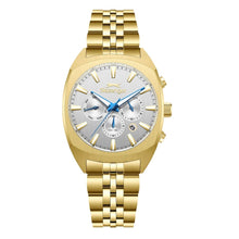 Load image into Gallery viewer, Slazenger Luminous Multifunction Silver Sunray Dial Gold
