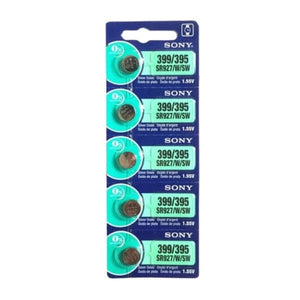 Sony 399/395 / SR927/W/SW Watch Batteries (5 Pack)