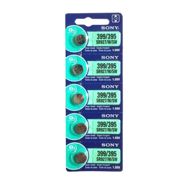 Sony 399/395 / SR927/W/SW Watch Batteries (5 Pack)