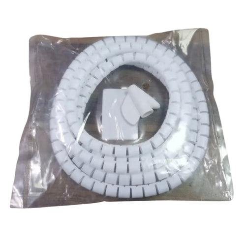 Spiral Cable Wrap - White (200cm)