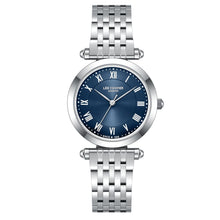 Load image into Gallery viewer, Lee Cooper Classic Roman Numeral Blue Dial Silver Watch
