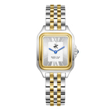 Load image into Gallery viewer, Beverly Hills Polo Club Blue Steel Two-Tone Watch
