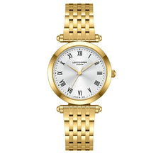 Load image into Gallery viewer, Lee Cooper Classic Roman Numeral Silver Dial Gold Watch
