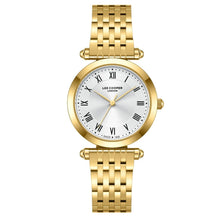 Load image into Gallery viewer, Lee Cooper Classic Roman Numeral Silver Dial Gold Watch
