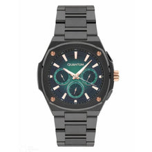 Load image into Gallery viewer, Quantum Gun Metal Analog Stainless Steel Strap Men’s Watch
