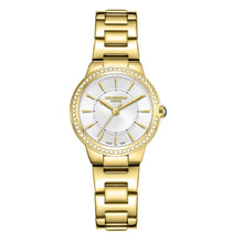 Load image into Gallery viewer, Lee Cooper Mélodie Silver Dial Gold Watch - LC08295.130
