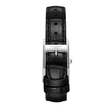 Load image into Gallery viewer, Lee Cooper Square Case Blue Dial Black Genuine Leather
