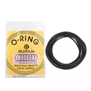 Watch O-rings - 0.7mm (for waterproof watches)
