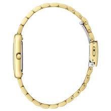 Load image into Gallery viewer, Lee Cooper Classic Square White Dial Gold Watch
