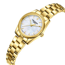 Load image into Gallery viewer, Lee Cooper Sylara White MOP Dial Gold Watch - LC08299.120
